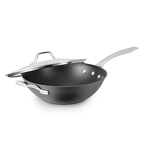 Nonstick Wok 12 Inch with Lid
