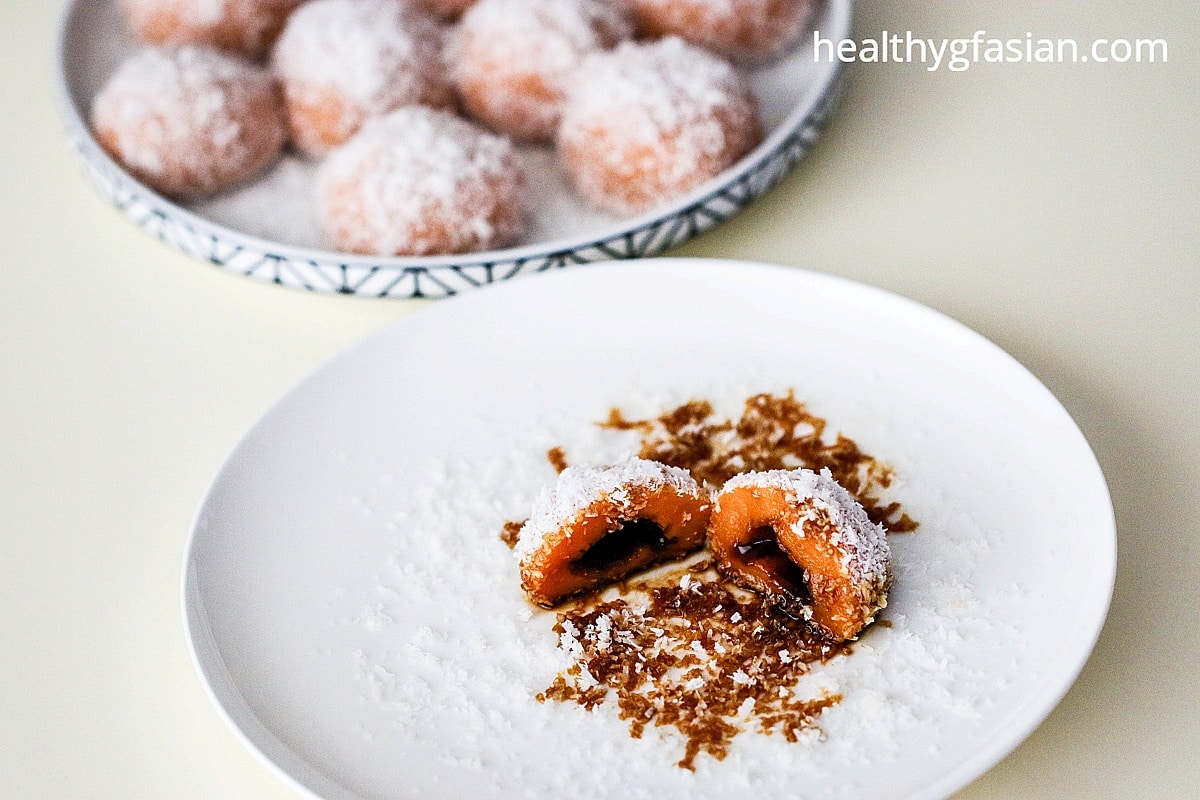 Sweet Potato Ondeh Ondeh Gluten Free