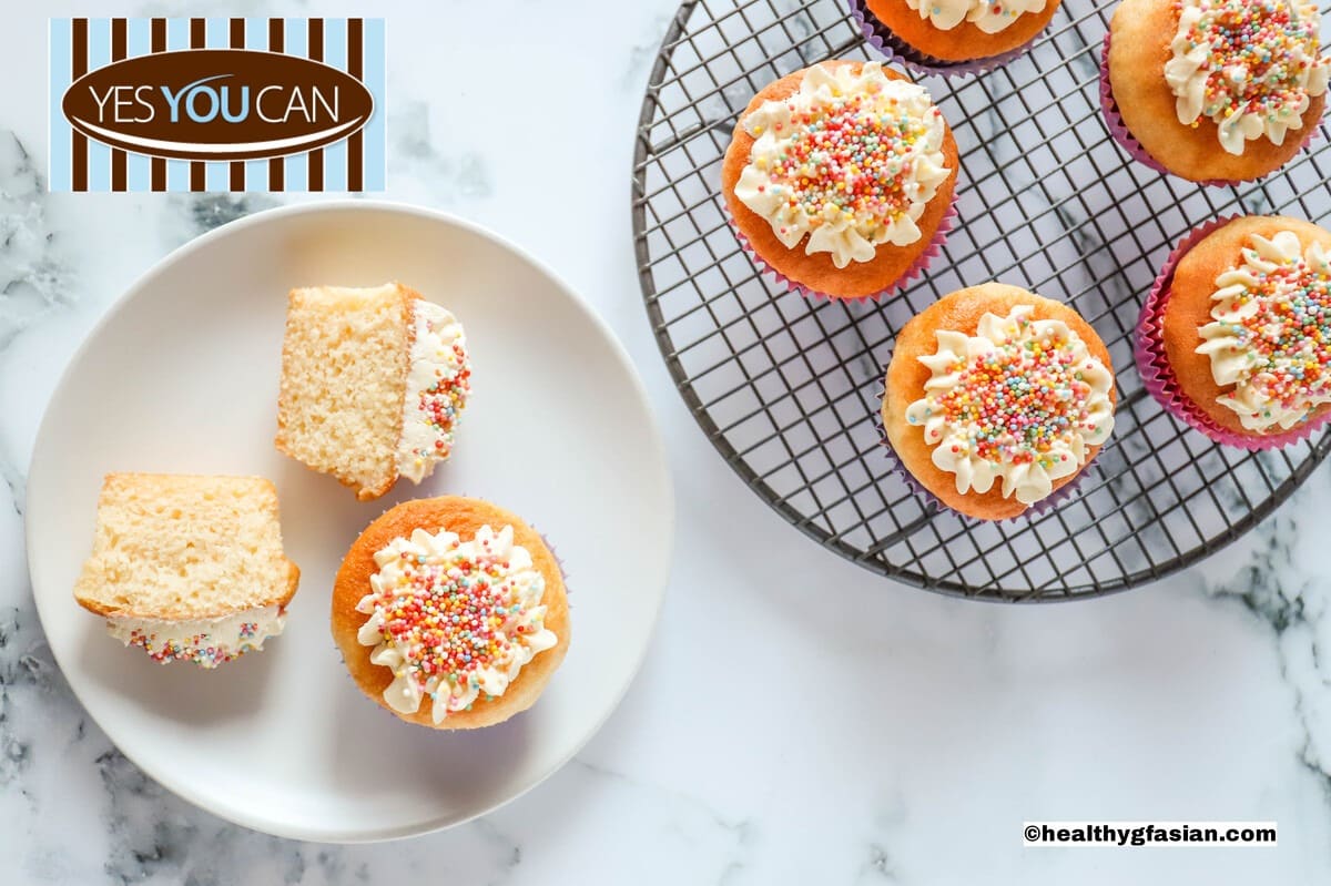 Vanilla Cupcakes Gluten Free