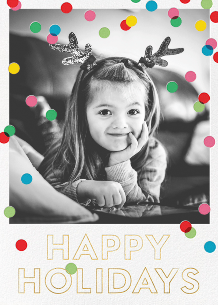 Paperless Post Kate Spade New York - Happy Holiday greeting card