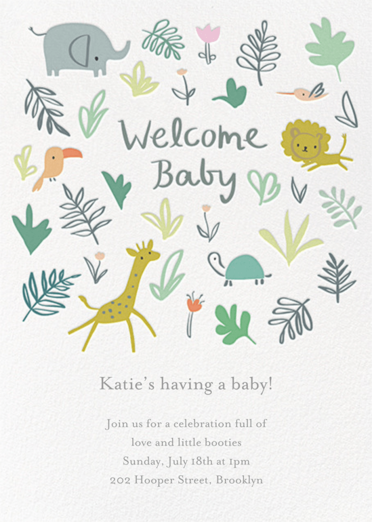 Paperless Post Welcome Baby